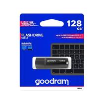 Pen Drive UMM3 Preto USB 3.0 128GB GOODRAM Pen Drive UMM3 Preto USB 3.0 128GB GOODRAM