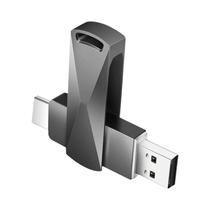 Pen Drive USB 2.0 Mini De Metal 128GB 64GB 32GB 16GB - Armazenamento Externo Para PC OTG Pen Drive USB 2.0 Mini De Metal 128GB 64GB 32GB 16GB - Armazenamento Externo Para PC OTG