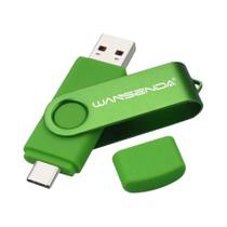 Pen Drive USB 3.0 Tipo C WANSENDA De Alta Velocidade, Metálico, 512GB 256GB 128GB 64GB 32GB 16GB, 2