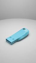 Pen Drive USB 3.2 128GB Azul Claro