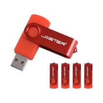 Pen Drive USB 5 Peças (128GB, 64GB, 32GB, 16GB) com Chaveiro - Presente Criativo