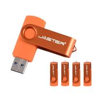 Pen Drive USB 5 Peças (128GB, 64GB, 32GB, 16GB) com Chaveiro - Presente Criativo