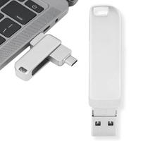 Pen Drive USB-C 32GB Em Metal Compatível Com Dispositivos Tipo-C