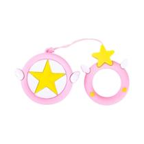 Pen Drive USB De 64GB Com Estrelas Rosas E Chaveiro De Coração Fofo Para Meninas Pen Drive USB De 64GB Com Estrelas Rosas E Chaveiro De Coração Fofo Para Meninas