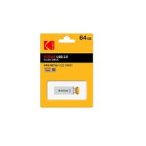 Pen Drive USB De Alta Velocidade De 64GB Kodak K122 Mini, USB 2.0, Totalmente Metálico Para