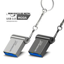 Pen Drive USB De Metal De Alta Velocidade 128GB 64GB 32GB 16GB 3.0