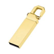 Pen Drive USB De Metal Prata 32GB 64GB 128GB 16GB 8GB 4GB USB 2.0