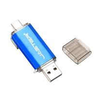 Pen Drive USB JASTER OTG Tipo C 2 Em 1 Micro USB 128GB 64GB 32GB 16GB 8GB 4GB