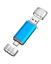 Pen Drive USB KOOTION 32 GB USB 3.0 Tipo C OTG Azul