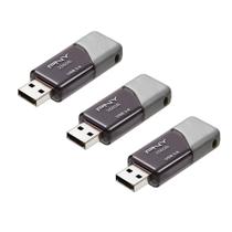 Pen Drive USB PNY Turbo Attaché 3 - 256GB (Pacote com 3 Unidades)