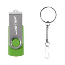 Pen Drive USB Rotativo Colorido - 8GB a 128GB - Com Clip