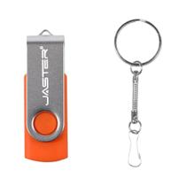 Pen Drive USB Rotativo Colorido - 8GB a 128GB - Com Clip