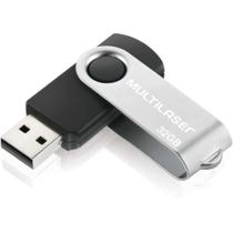 Pen Drive USB Twist 32gb 2.0 Preto - Multilaser