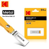 Pen Drive USB2.0 KODAK K122 Metal 128GB 64GB 32GB - Unidade Flash USB Retangular Pen Drive USB2.0 KODAK K122 Metal 128GB 64GB 32GB - Unidade Flash USB Retangular