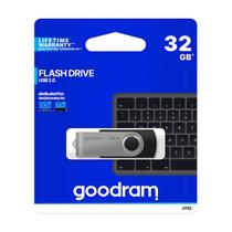 Pen Drive UTS2 Preto USB 2.0 32GB GOODRAM Pen Drive UTS2 Preto USB 2.0 32GB GOODRAM