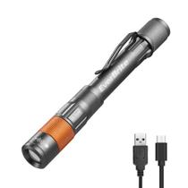 Pen Light EverBrite Recarregável 300 Lumens EDC Lanterna Cinza