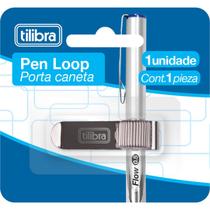 Pen Loop Prata - Clip Porta Caneta Tilibra