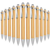 Pen Outus Bamboo, esferográfica retrátil de madeira, tinta preta de 1 mm Pen Outus Bamboo, esferográfica retrátil de madeira, tinta preta de 1 mm