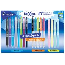 Pen PILOT FriXion Sorted, tinta de gel apagável, pacote com 17 Pen PILOT FriXion Sorted, tinta de gel apagável, pacote com 17