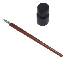 Pena De Caligrafia Heintze & Blanckertz +1 Cabo +1 Nanquim Pena De Caligrafia Heintze & Blanckertz +1 Cabo +1 Nanquim