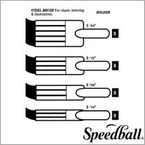 Pena de Caligrafia Speedball Pôster 3/4"