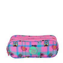 Penal Sestini 2 divisórias capricho student school rosa Penal Sestini 2 divisórias capricho student school rosa