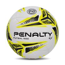 Penalty Bola Futsal Rx 500 XXIII Branco/Amarelo/Preto