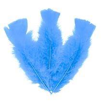 Penas Coloridas Plumas Artificiais - 18cm - 8 Un