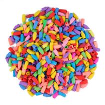 Pencil Eraser Toppers Kolewo4ever, pacote com 500 cores pastel