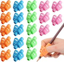 Pencil Grips JustBlanks, 20 unidades para crianças, gel de silicone para caligrafia