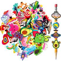 Pencil Topper Decorations Zddaoole 45 unidades de PVC para crianças