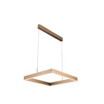 Pendente 1 Módulo Dourado Escovado 60cm LED 60W 3200K Bivolt