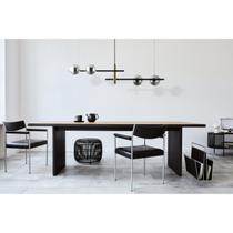 Pendente 104x31,5x22cm 4 Lâmpadas G9 100w Bambu Bella Iluminação