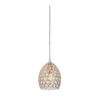 Pendente 1315Cm Dourado Metal Cristal