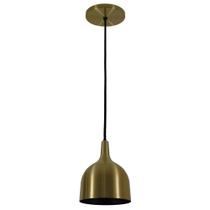 Pendente 1806 Bronze e Preto Fosco 14,5cm 1X E27 - Volare - 51702 Pendente 1806 Bronze e Preto Fosco 14,5cm 1X E27 - Volare - 51702