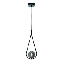 Pendente 1Xg9 25W Pingo Bella Iluminação Preto