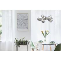 Pendente 56x24cm 15 Lâmpadas G9 75w Halo Bella Iluminação Pendente 56x24cm 15 Lâmpadas G9 75w Halo Bella Iluminação