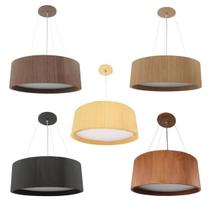Pendente adri wa6005pdib wood quadrado arredondado 60x60cm 5xe27 Pendente adri wa6005pdib wood quadrado arredondado 60x60cm 5xe27