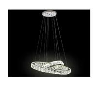 Pendente Alliance Arco De Cristal Led 54w 4000k Hevvy 6674