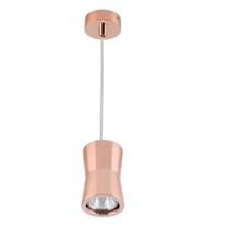Pendente Alumínio 1 Lamp. Gu10 - Rose Gold Bella Ref:YD1365