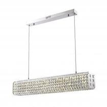 Pendente América Retangular LED 10W 3000K 13x80x120cm Pendente América Retangular LED 10W 3000K 13x80x120cm
