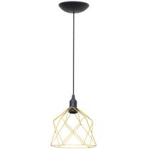 Pendente Aramado Cálice Luminária Lustre Teto Retrô Vintage Industrial Balcão Agp Ilumini