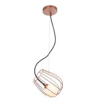 Pendente Aramado Depot 1Lxg9 Cobre Casual Light Qpd1344
