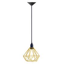 Pendente aramado diamante - cores