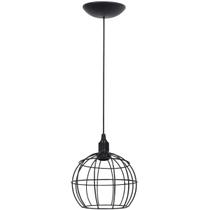 Pendente Aramado Globo Luminária Lustre Teto Retrô Vintage Industrial Balcão Preto Pendente Aramado Globo Luminária Lustre Teto Retrô Vintage Industrial Balcão Preto
