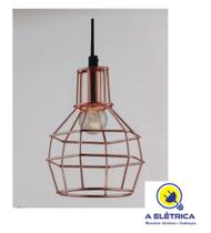 pendente aramado nice em cobre pendente aramado nice em cobre