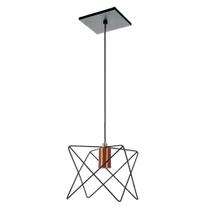 Péndente aramado retangular 1l