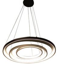 Pendente Arco Espiral Preto 60cm Led 86W 3200K Bivolt Pendente Arco Espiral Preto 60cm Led 86W 3200K Bivolt