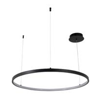 pendente arco redondo com led interno 3000k 100cm