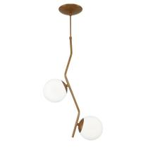 Pendente Aro Duplo Angular Jabuticaba Cobre Orby Pendente Aro Duplo Angular Jabuticaba Cobre Orby